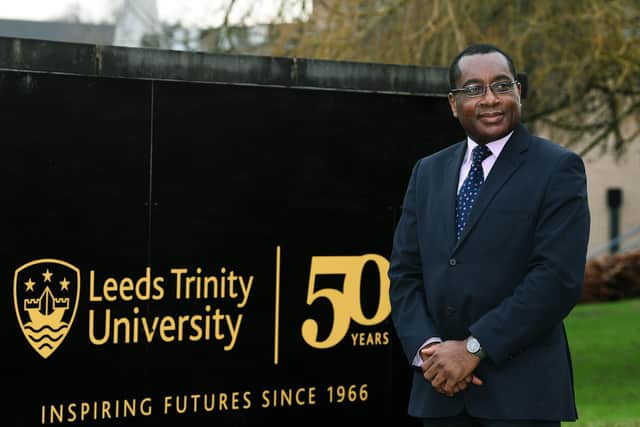 Pictured, Professor Charles Egbu is one of the first BAME university vice-chancellors in the UK. Photo credit: Jonathan Gawthorpe/JPIMediaResell