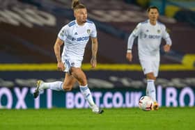 INJURY: Kalvin Phillips went off with a calf problem against Crystal Palace