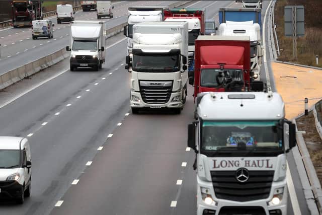 Smart motorways operate by opening the hard shoulder as a live lane