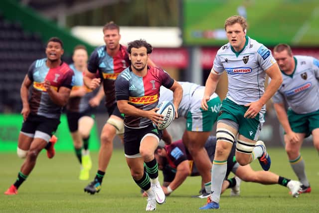 SETTLED: Danny Care in action for Harlequins against Northampton at The Stoop last year. Picture: Adam Davy/PA