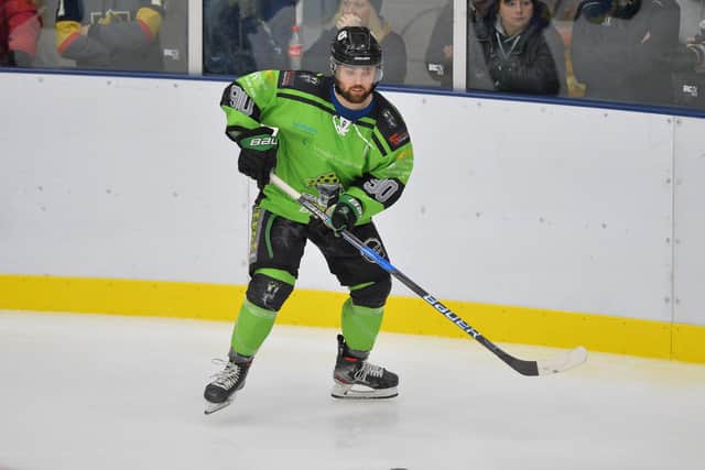 Jonathan Kirk, in action for Hull Pirates against Leeds Chiefs last season. Picture: Dean Woolley.