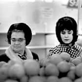 Monday February 15, 1971 Decimalisation Day... Shoppers at a Marks and Spencer store try to get their heads around the new prices