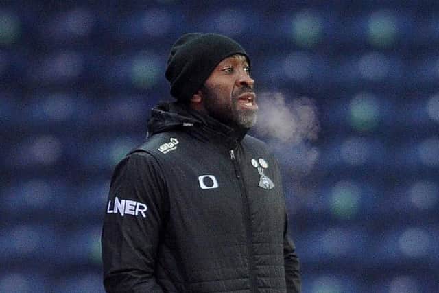 TOP MAN: Doncaster Rovers' manager Darren Moore. Picture by Simon Hulme