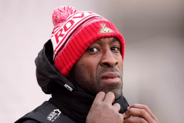 Doncaster Rovers manager Darren Moore. Pictures: PA