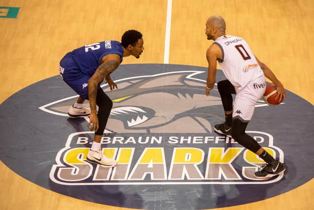 Sheffield Sharks v Leicester Riders, Jeremy Hemsley in action (Picture: Bruce Rollinson)