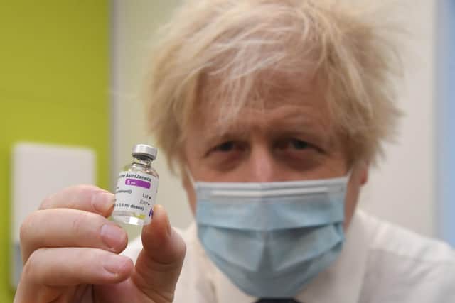 Boris Johnson has been at the forefront of the vaccine rollout programme.