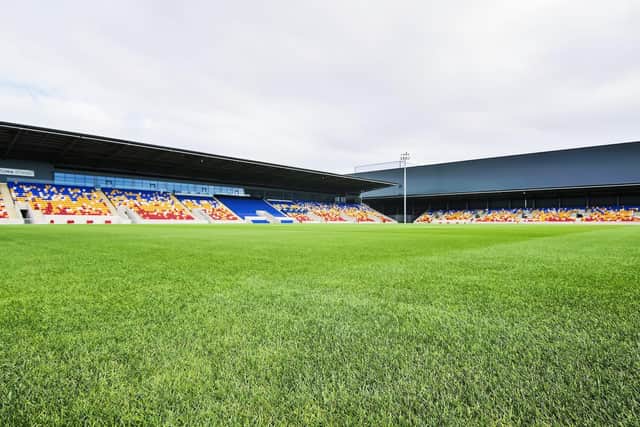 STEPPING OUT: The new LNER Community Stadium, home of York City and York City Knights RL team.  Picture supplied via/SWpix.com