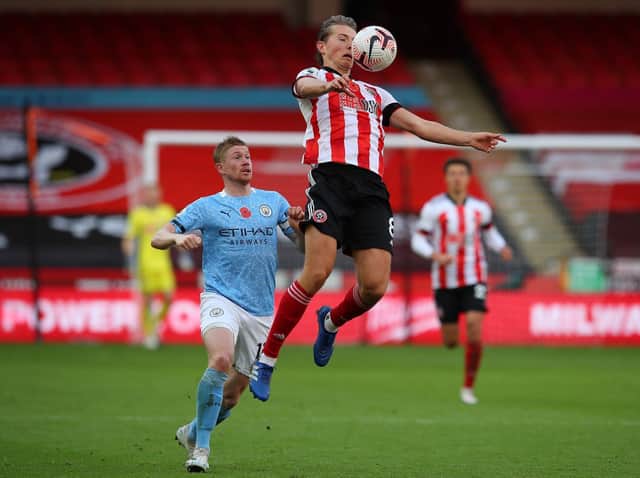 SPRINGBOARD: Sander Berge seems sure to move on if Sheffield United are relegated