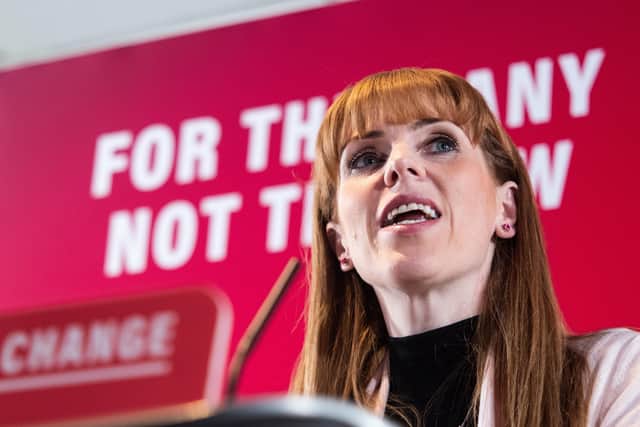 Labour deputy leader Angela Rayner is delivering a speech on carers.