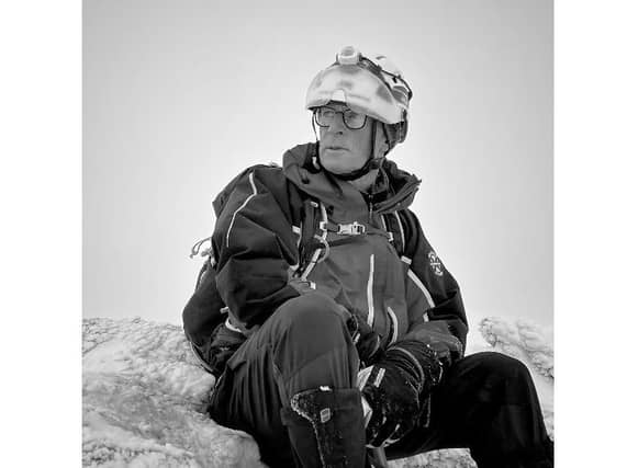 Chris Lewis from the Patterdale Mountain Rescue Team.