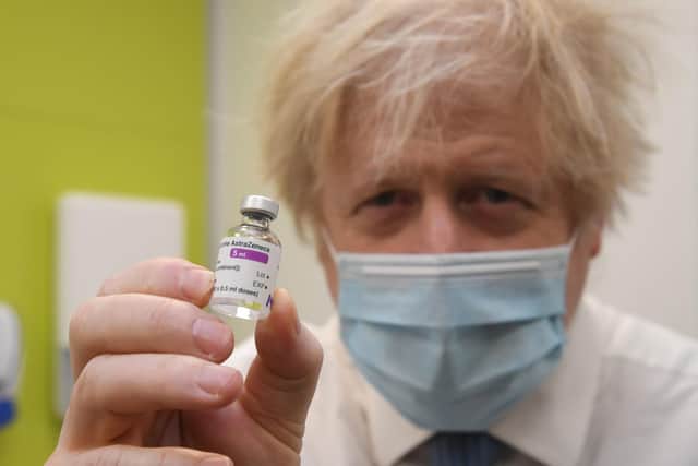 Boris Johnson continues to be praised for the vaccine rollout programme.