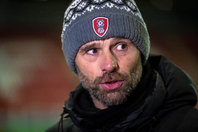 Paul Warne, 
Rotherham United manager (Picture: Bruce Rollinson)