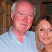 Claudia Lawrence with her father, Peter.