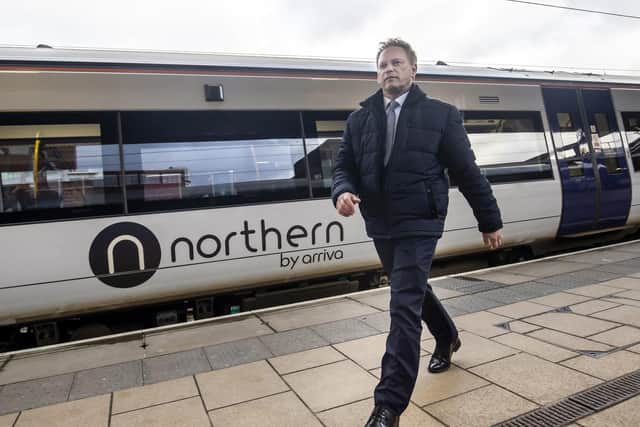Minister Grant Shapps has told Transport for the North to hold off on submitting the business plan for Northern Powerhouse Rail until after the Government has published its report setting out how the scheme will link up with HS2 and other major infrastructure projects. Pic: PA