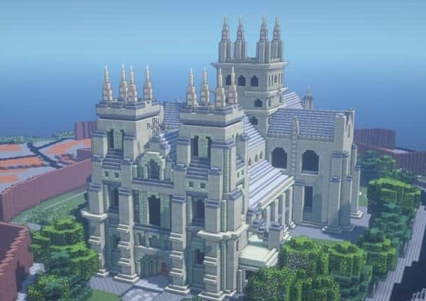 Teenagers will be able to rebuild the historic Selby Abbey on Minecraft