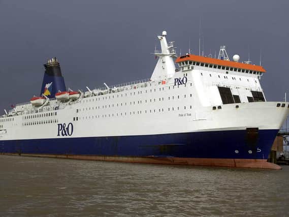 The Hull to Zeebrugge passenger ferry route was axed on January 1