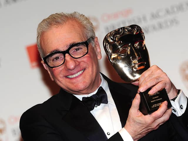 Martin Scorsese with the BAFTA Fellowship award in 2012. Picture: Ian West/PA Wire.