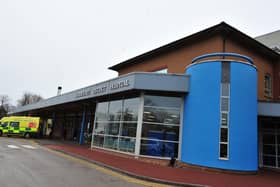 Patients at Ripon Community Hospital have been moved to Harrogate District Hospital (pictured) after testing positive for covid