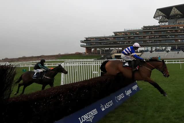 This was Cyrname and Harry Cobden defeating the previously invincible Altior at Ascot in November 2019.