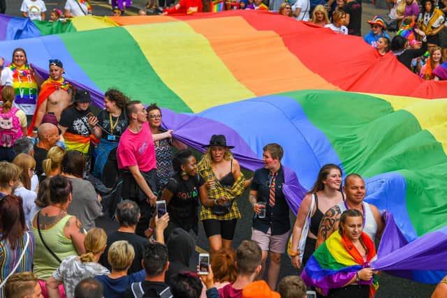 Pictures from Leeds Pride event in 2019 as it's revealed LGBTQ+ communities will be recognised for the first time in this year's census
