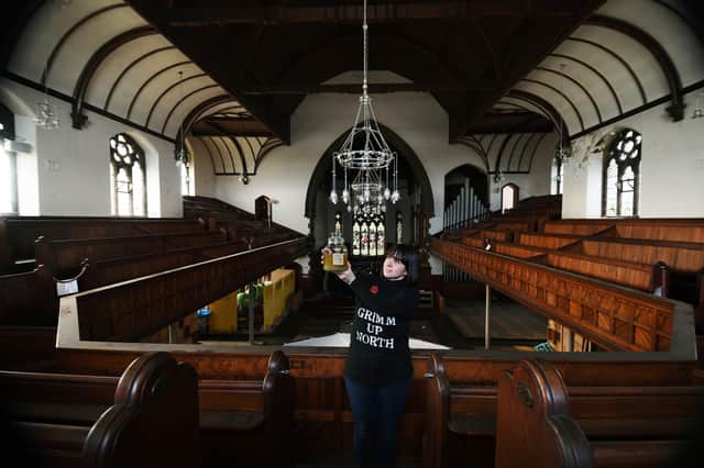 Head of operations at Grimm & Co Lisa Holden, at their new location at the old Talbot Lane Methodist Church in Rotherham. 
Picture: Jonathan Gawthorpe