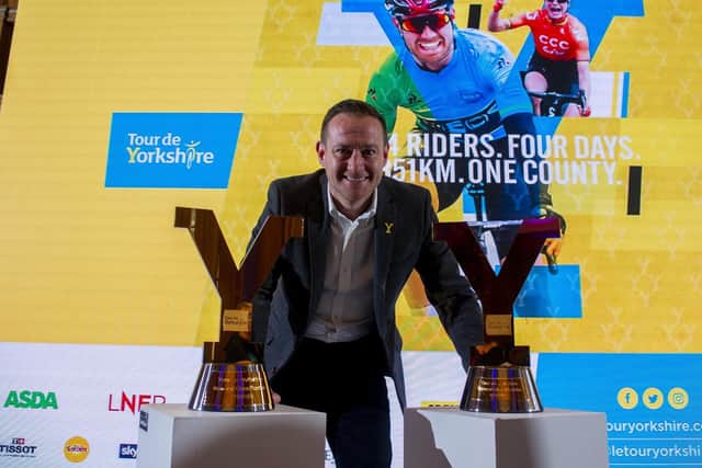 James Mason says cycling events remain an important part of Welcome to Yorkshire's future plans.