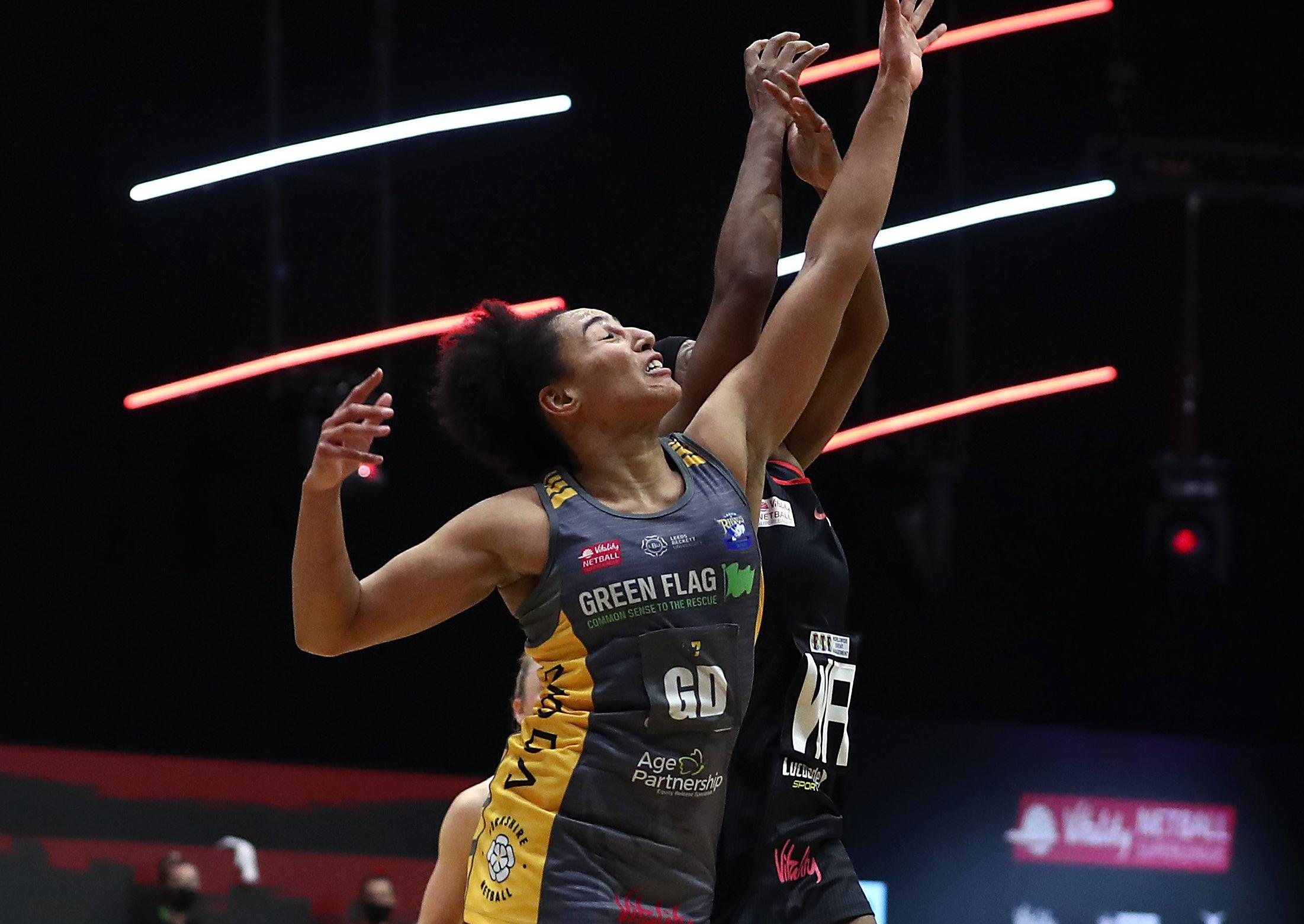 Vicki Oyesola thrilled by the unity Leeds Rhinos Netball have shown in ...