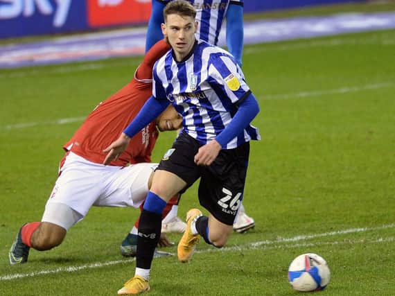 COMMITTED: Sheffield Wednesday's Liam Shaw