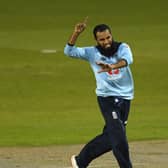 Adil Rashid of England went unselected in the IPL auction. (Picture: Stu Forster/Getty Images for ECB)