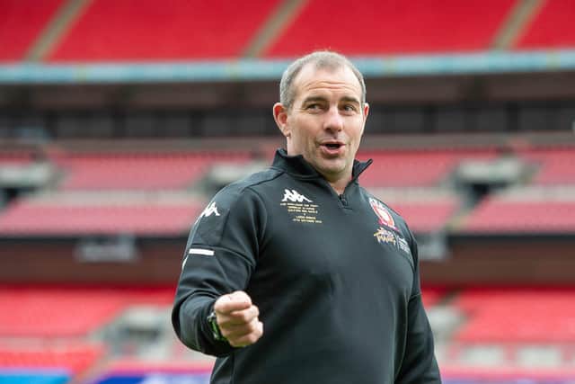 Making changes: Huddersfield Giants coach Ian Watson is gearing up for his first season in charge after leaving Salford. Picture by Allan McKenzie/SWpix.com
