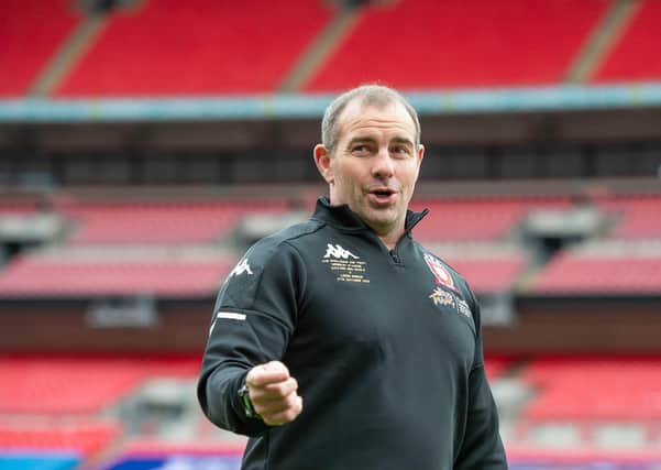 Making changes: Huddersfield Giants coach Ian Watson is gearing up for his first season in charge after leaving Salford. Picture by Allan McKenzie/SWpix.com