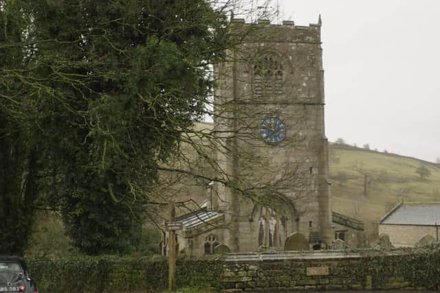 The church in the All Creatures Great and Small Christmas episode is St Wildfred's at Burnsall.
