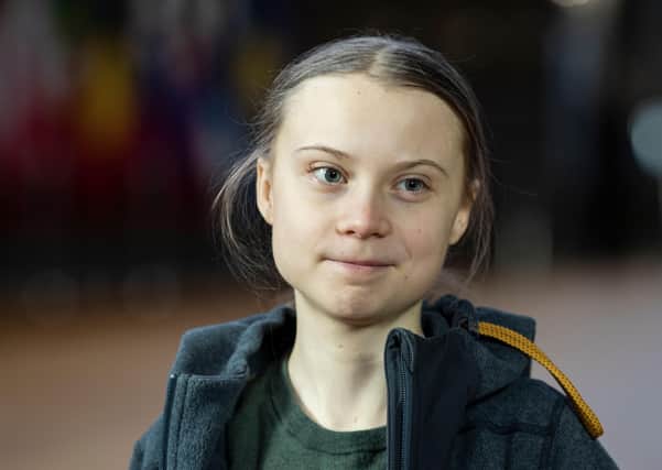 Climate change activist Greta Thunberg is a role model for young people.