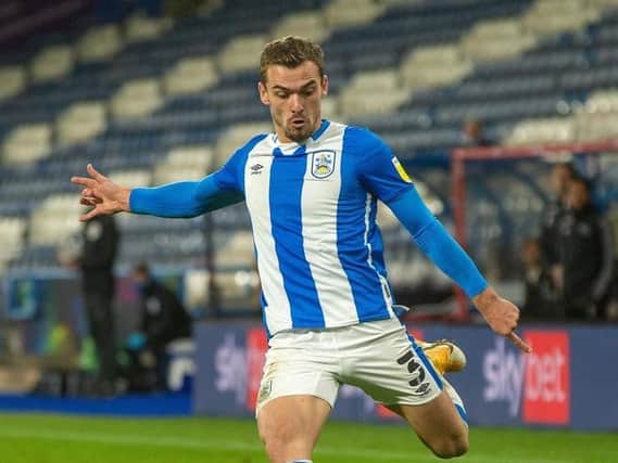 Huddersfield Town's Harry Toffolo. Picture: Bruce Rollinson.