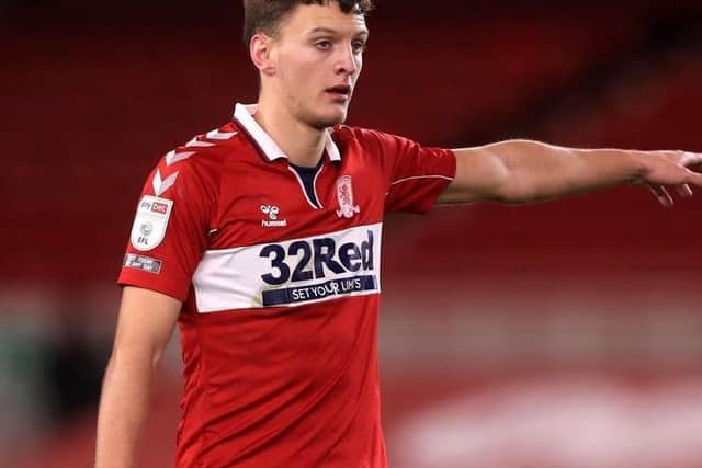 Middlesbrough's Dael Fry. Photo:Mike Egerton/PA Wire.
