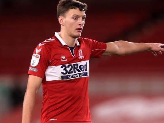 Middlesbrough's Dael Fry. Photo:Mike Egerton/PA Wire.