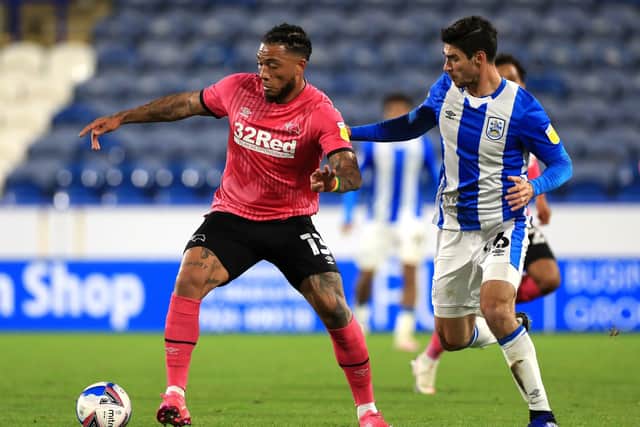 Huddersfield Town's Christopher Schindler might have played his last game in a Terriers shirt if he doesn't recover from an ankle injury before the end of the current season. Picture: Mike Egerton/PA