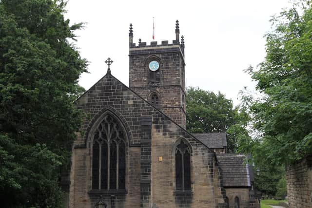 St Helen's Church, Wakefield, where Dr Neustadt is buried in an unmarked grave. Money is now being raised for a proper tombstone.