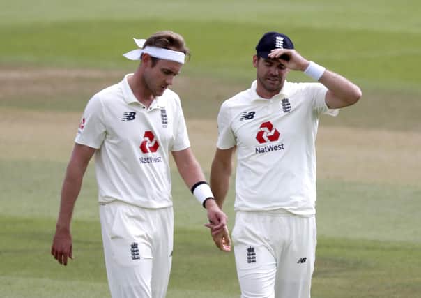 Top pair: Stuart Broad and James Anderson.