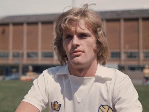 GREAT: Central defender Gordon McQueen played for Don Revie's last title-winning side at Elland Road
