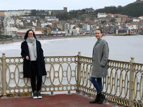 Rach Drew and Sophie Drury-Bradey of ARCADE and the Scarborough Creatives. Picture: Jonathan Gawthorpe.