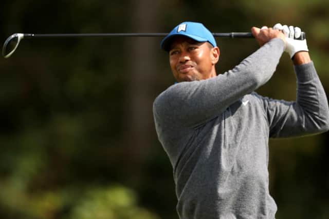 Tiger Woods has been taken to hospital with injuries sustained in a traffic collision in California, the Los Angeles County Sheriff’s Department has announced. (Picture: Niall Carson/PA Wire)