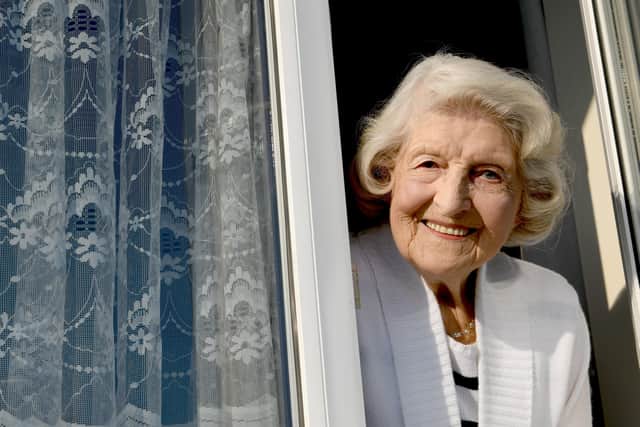 99 year old  Millie Forster from Melsonby near Richmond