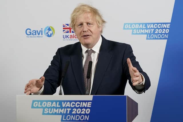 Boris Johnson has won global, plaudits for his Covid vaccine programme.