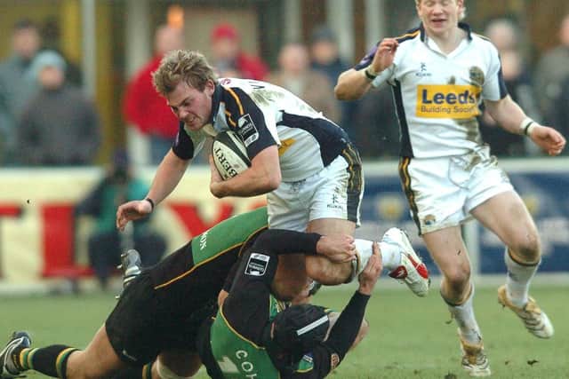 Concerns: Rob Vickerman playing for Leeds Tykes in the Premiership in 2006. (Picture: Jonathan Gawthorpe)