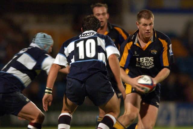 Leeds Tykes v Rotherham Titans in the Zurich Premiership back in 2003 
(Picture: Steve Riding)