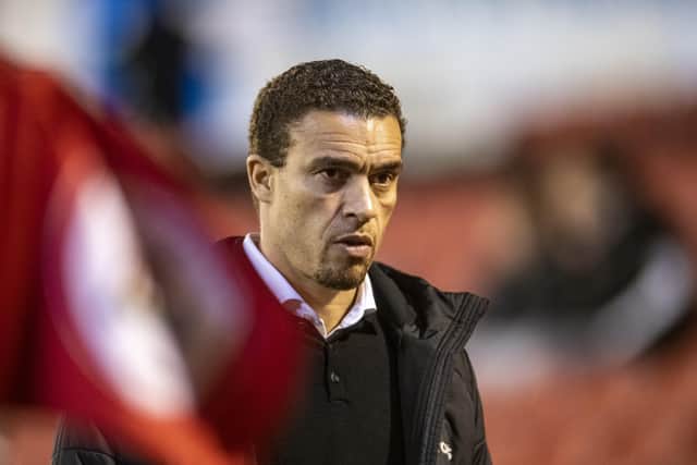 INTENSE: Barnsley manager Valerien Ismael, pictured at Oakwell on Wednesday night. Picture: Tony Johnson
