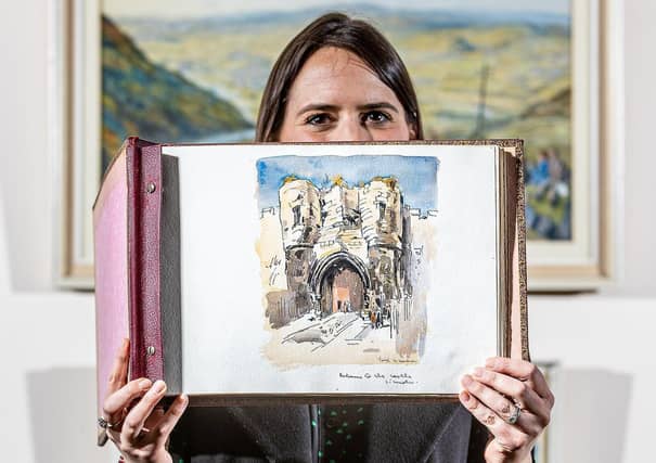 George Hopkinson built up a vast collection of paintings centred on his native Yorkshire. Picture: Charlotte Graham