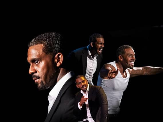 Richard Blackwood in the film version of Soho Theatre’s production Typical. (Picture: Aly Wright/PA).