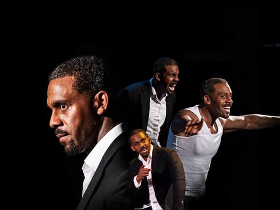 Richard Blackwood in the film version of Soho Theatre’s production Typical. (Picture: Aly Wright/PA).